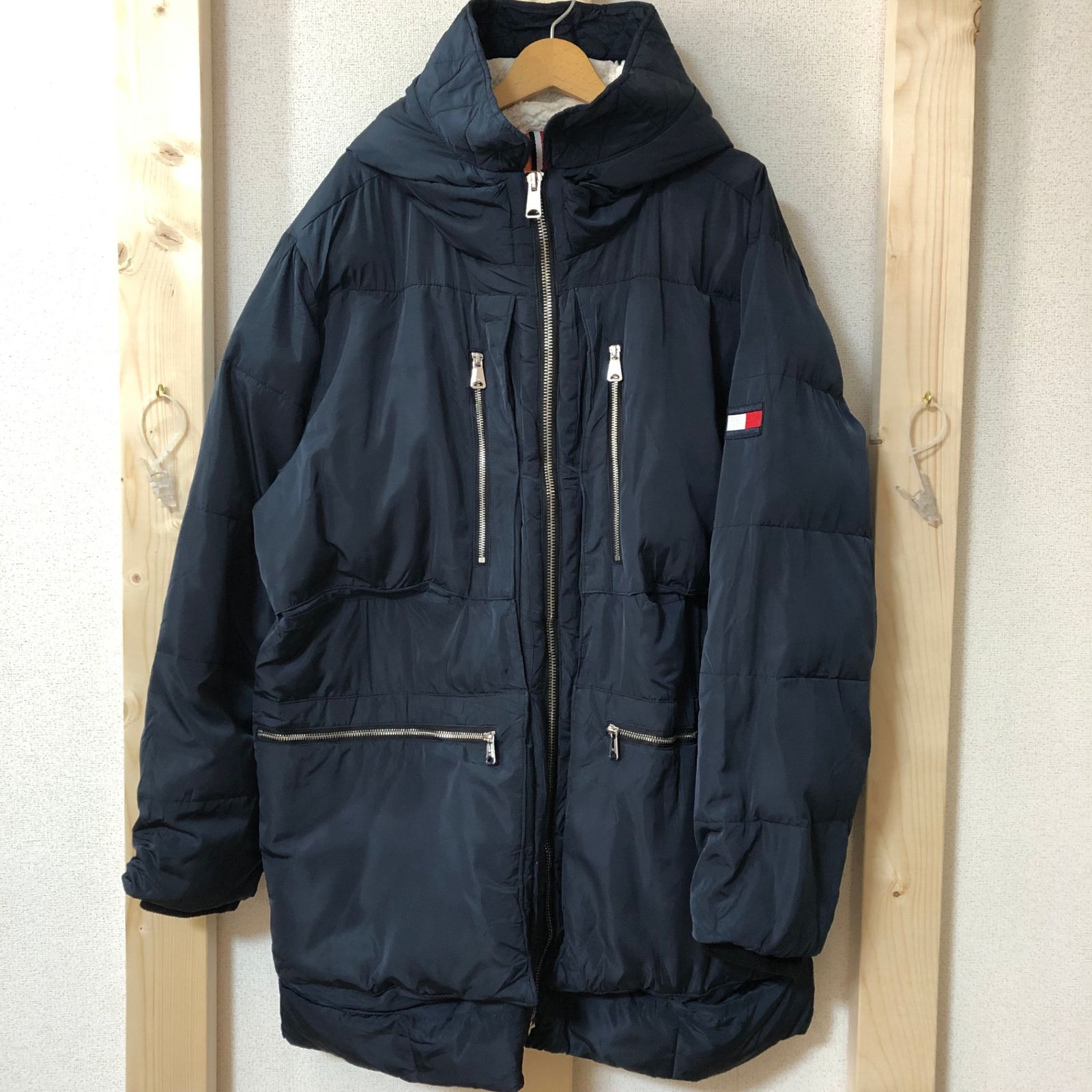 TOMMY HILFIGER トミーヒルフィガー中綿ナイロンジャケット コート 