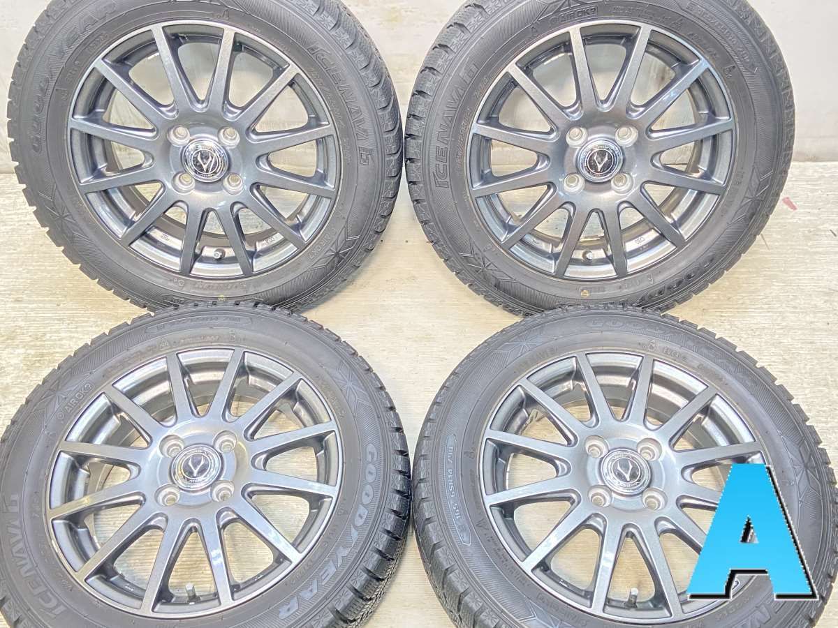 195/ 65/16 スタッドレス ライズRISE ロッキー 4穴 バリ山