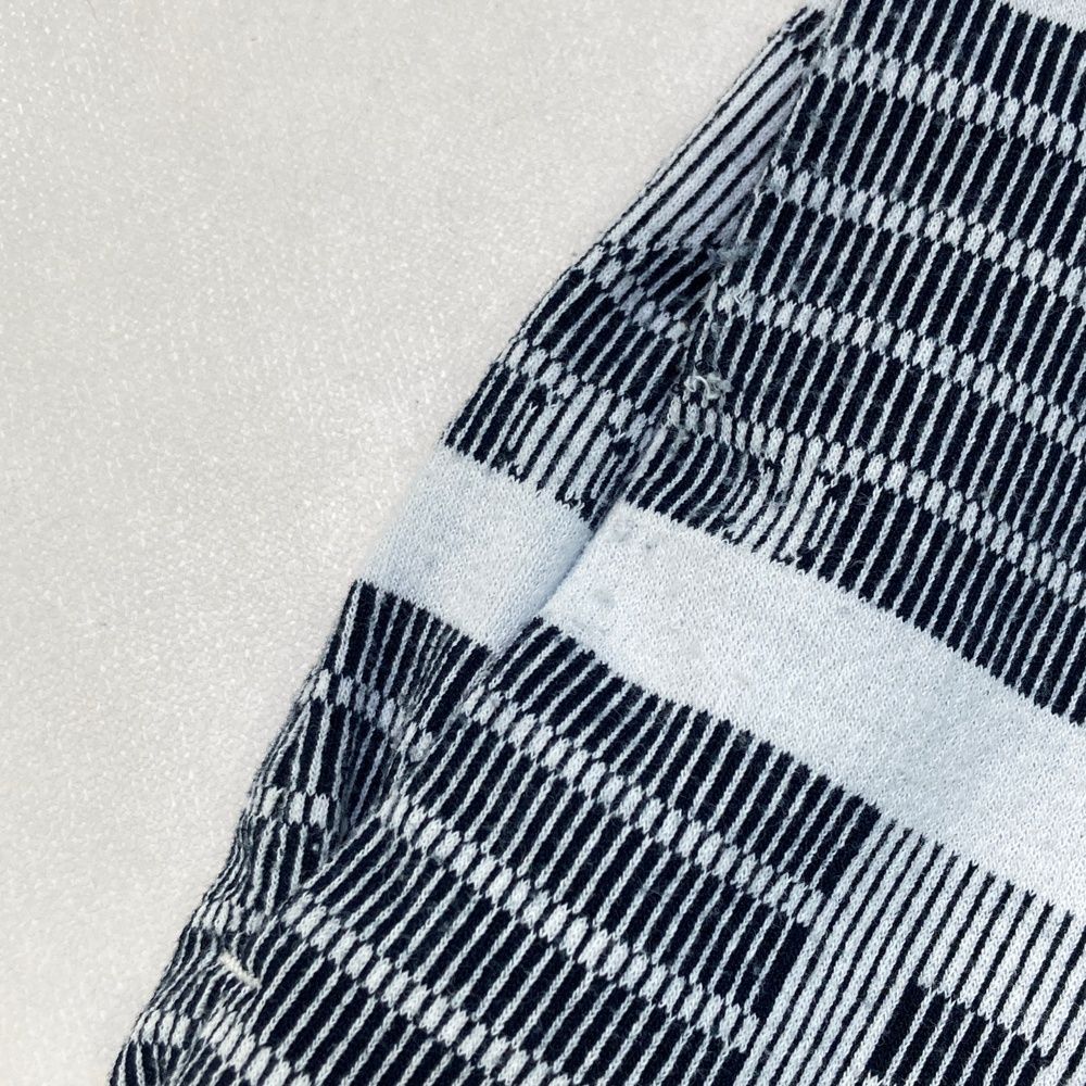 サイズ 0 PEARLY GATES パーリーゲイツ 半袖ワンピース ロゴ ボーダー総柄 ネイビー系 240101542004 ゴルフウェア レディース ストスト LLC-HASEGAWATOSO_COM