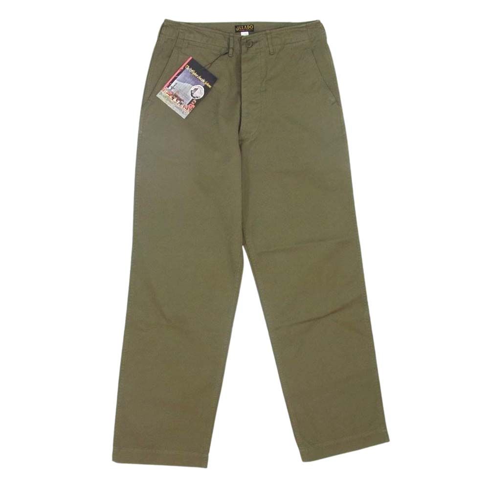 JELADO ジェラード AG94341A 41 Khaki Lastresort Chino Cloth 41カーキ ラストリゾート チノクロス オリーブ系 M【中古】