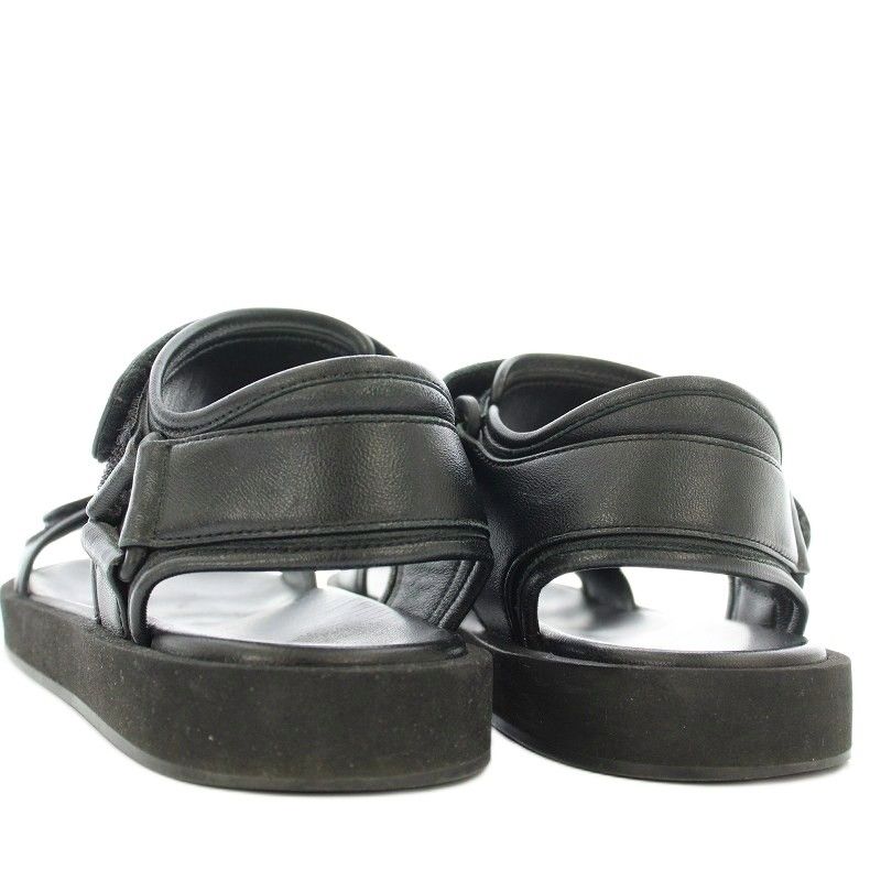 ＜The Row＞Hook-and-Loop サンダル レザー Hook and Loop レザーサンダル ____ – The Row