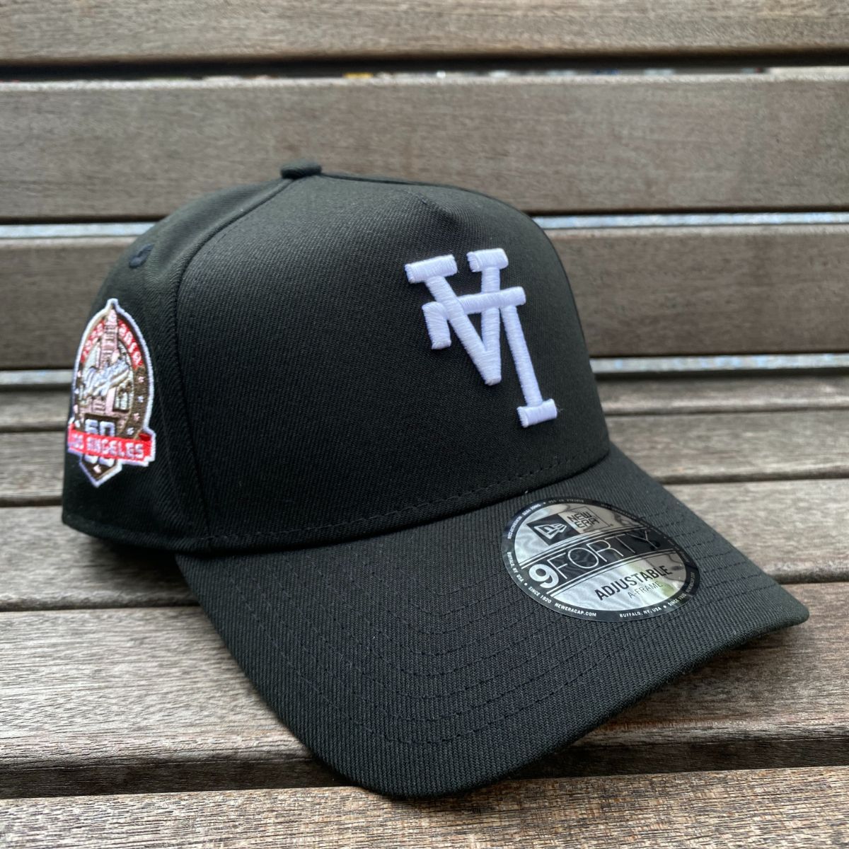海外限定 Newera ニューエラ 9Forty A-Frame Aフレーム LA Dodgers ドジャース キャップ アップサイドダウン (940-22)