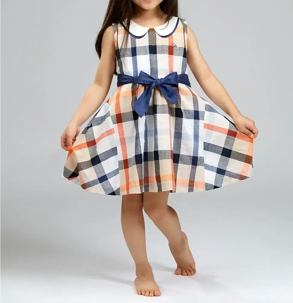 110 DAKS Little(ダックスキッズ) ノースリーブ ワンピース