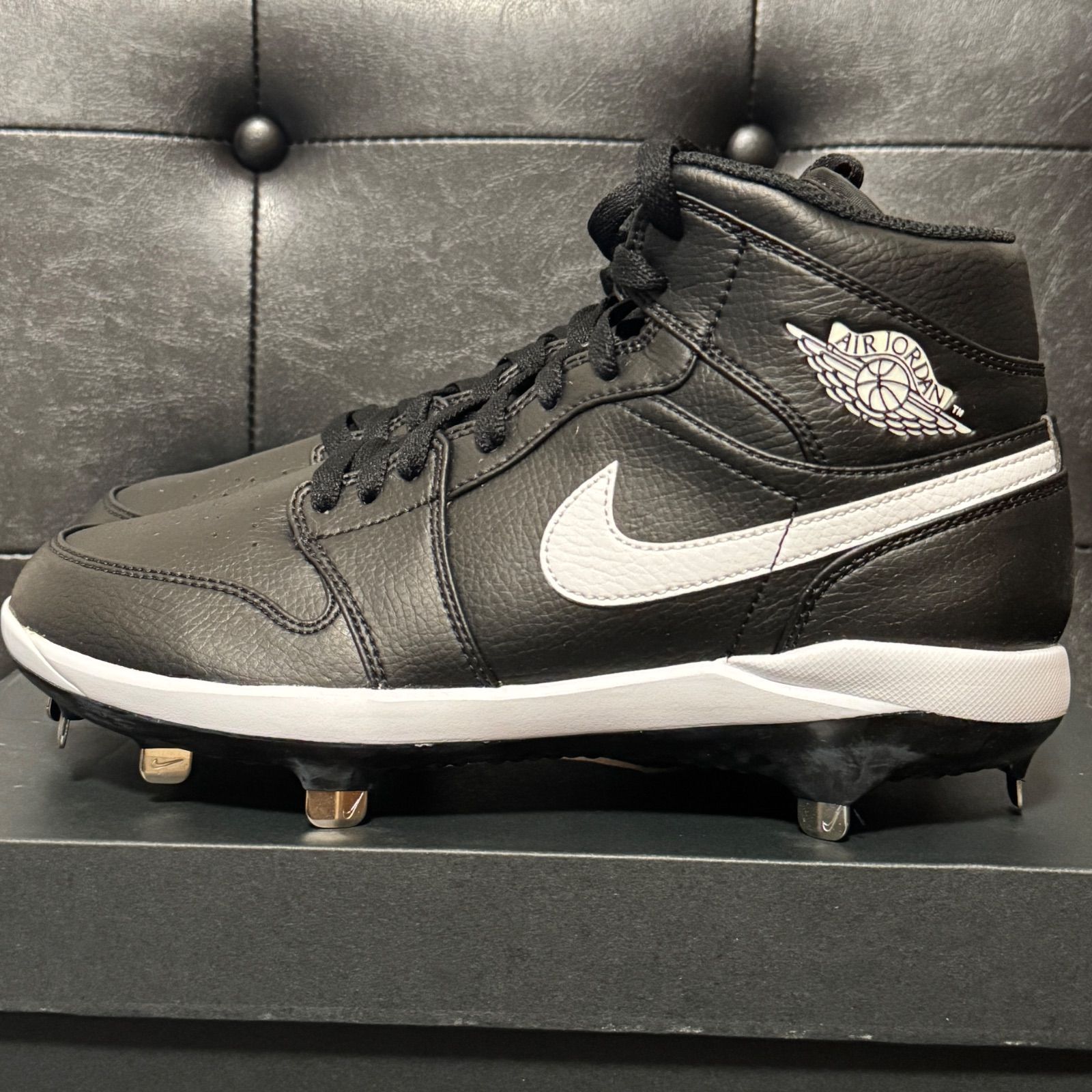 Jordan 1 RETRO METAL ブラック 26.5 cm スパイク