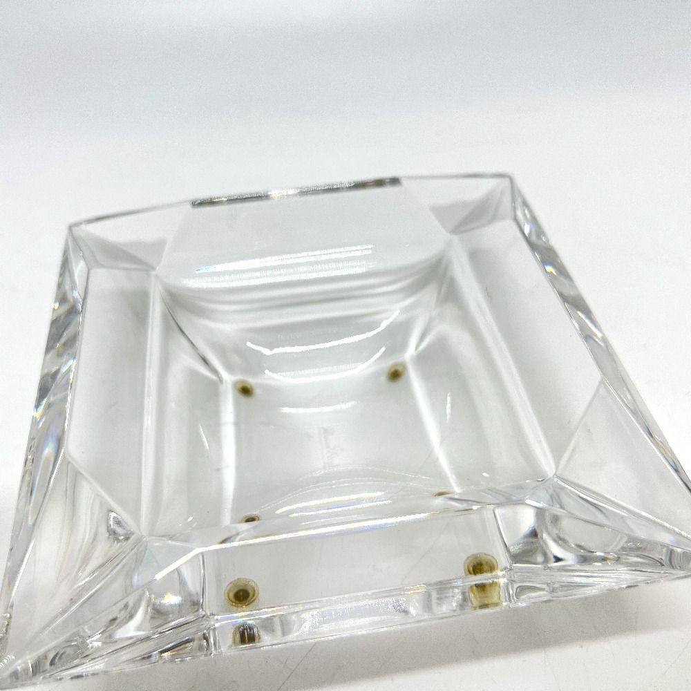 BVLGARI クリスタル 置物 箱付き／灰皿／新品未使用／箱あり BVLGARI クリスタル 置物 箱付き／灰皿／新品未使用／箱あり BVLGARI