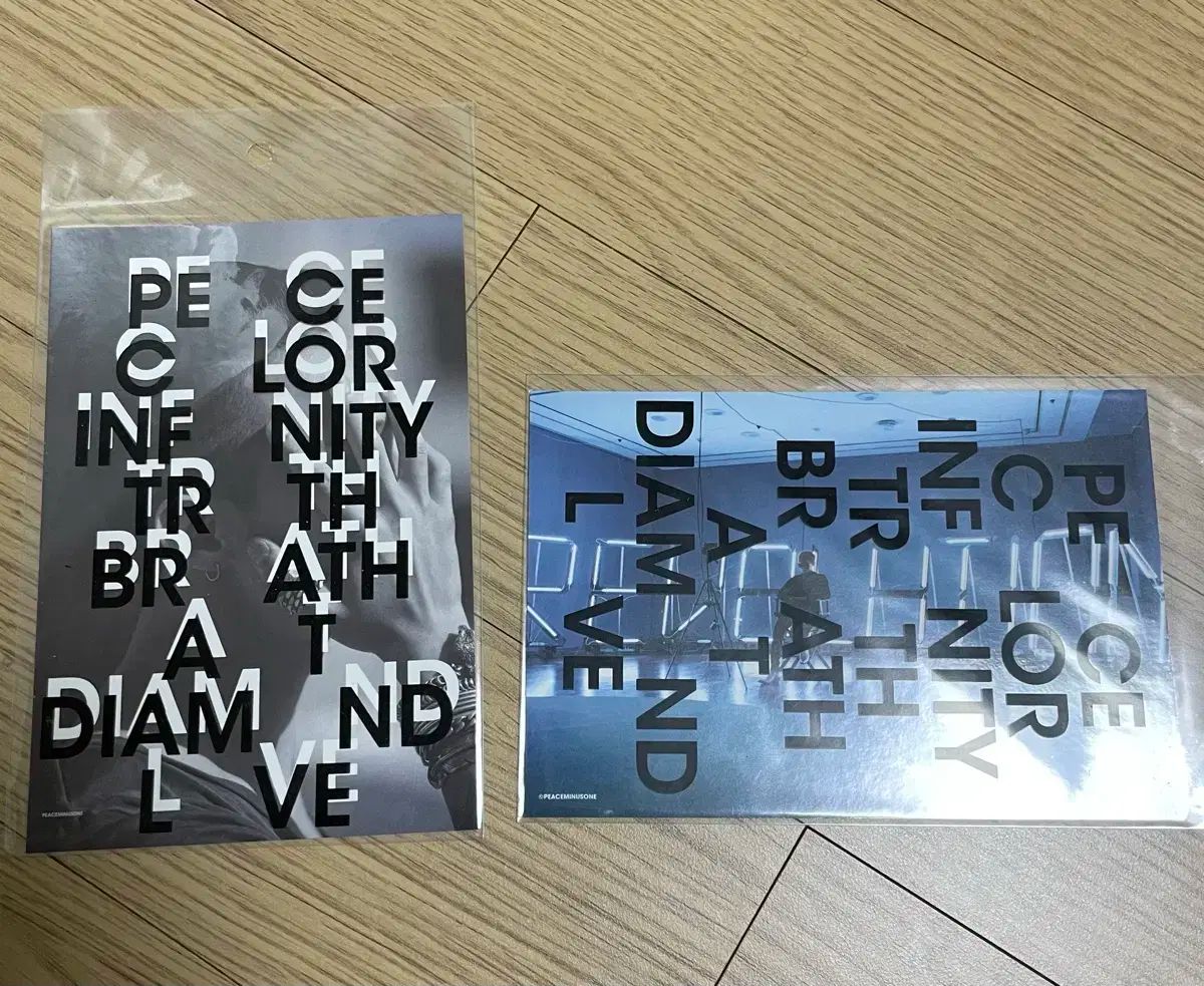 G-DRAGON(ジードラゴン) PEACEMINUSONE 展示 ポストカード 2 チャン