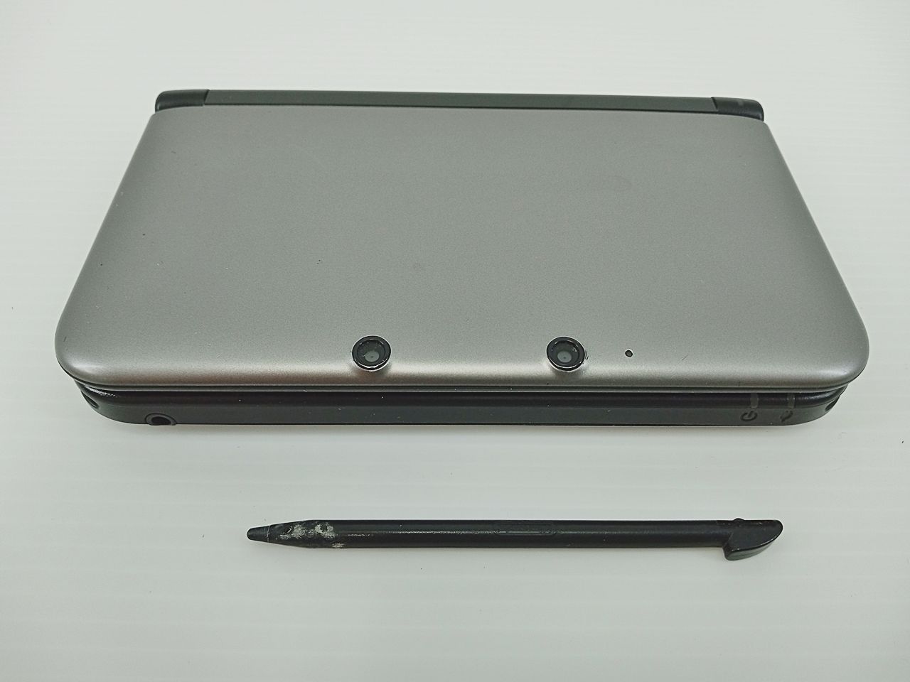 任天堂 NINTENDO3DSLL ニンテンドー3DSLL シルバー×ブラック 動作確認  