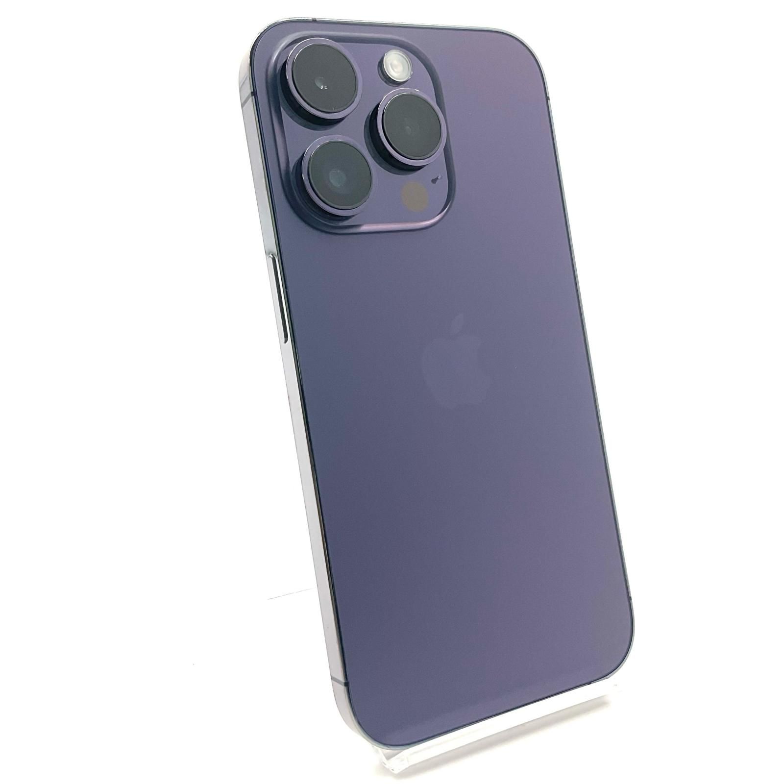 【全額返金保証】【最速発送】Apple iPhone 14 Pro 256GB ディープパープル SIMフリー 87% 動作確認済