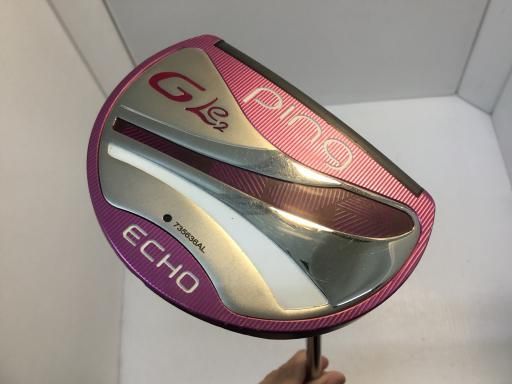 ピン G Le2 ECHO 33インチ レディース パター PT スチール フレックスその他 レディース 女性用 右利き 右用 Cランク ゴルフクラブ