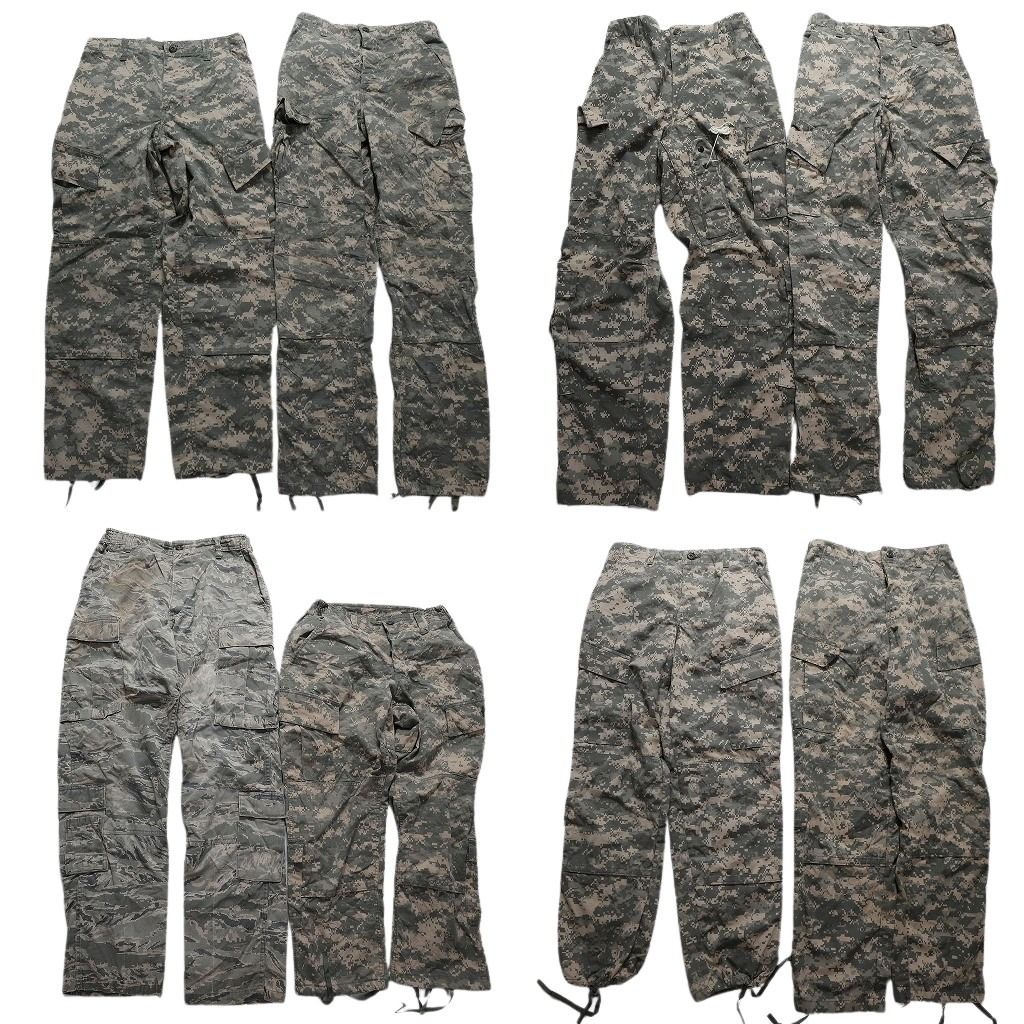 古着卸 米軍実物 ミリタリー コンバットパンツ デジタルタイガーカモ8枚セット メンズ S |28 ARMY 古着 NA8853