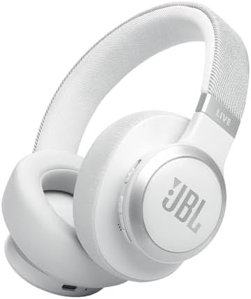 JBL LIVE 770 NC スタイル|デザイン|ハイブリッドノイズキャンセリング|Bluetooth対応|マルチポイント|オーバーイヤーヘッドホン|サンドストーン|JBLLIVE770NCSAT