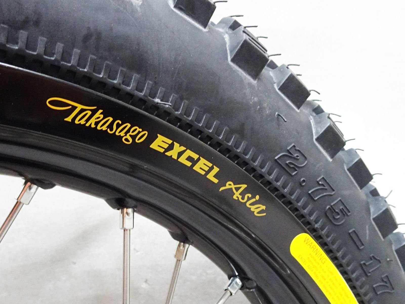 ハンターカブCT125 TAKEGAWA EXCEL社製17インチワイドホイール SPECIAL PARTS TAKEGAWA / EXCEL社製17インチアルミワイド