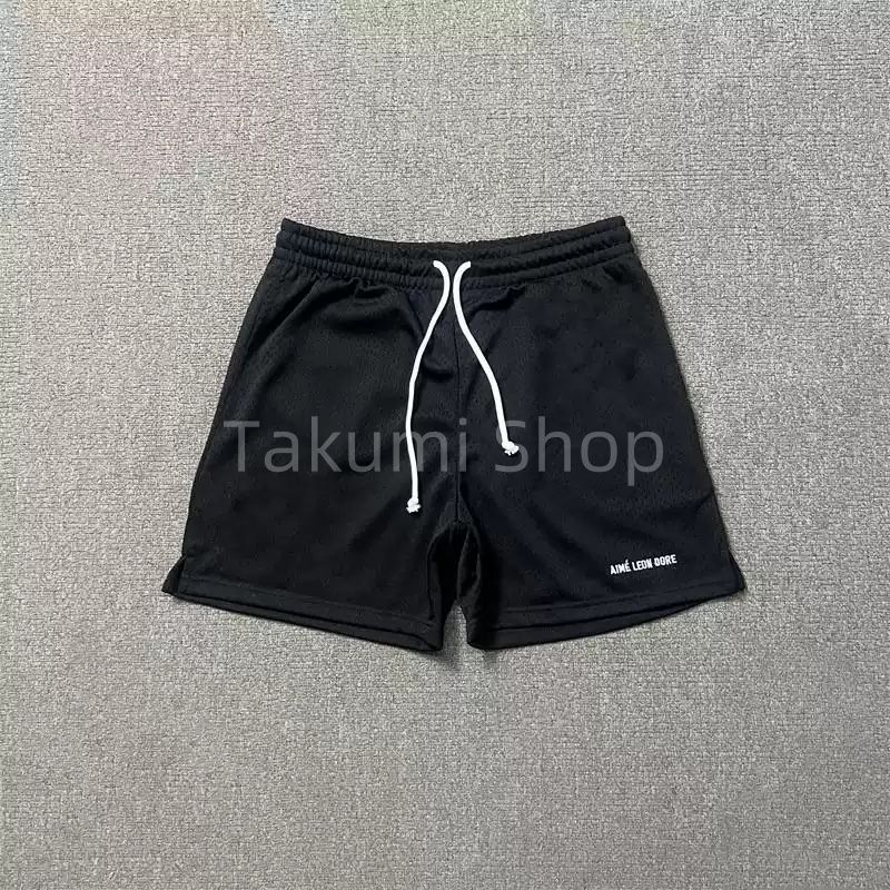 AIMÉ LEON DORE GYM メッシュショーツ ブラック Logo Gym Short – Aimé Leon Dore EU