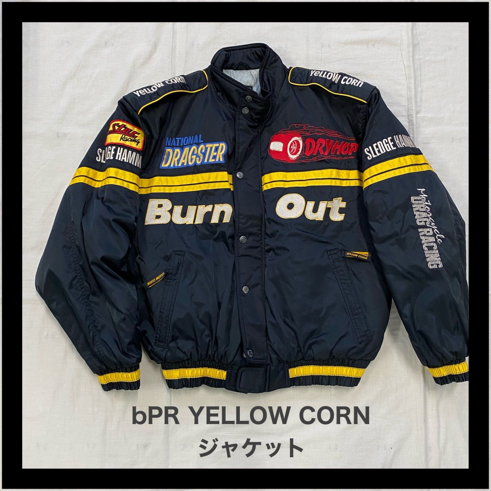イエローコーン バイク ジップジャケット LL ブラック YELLOW イエローコーン バイク ジップジャケット LL ブラック YELLOW