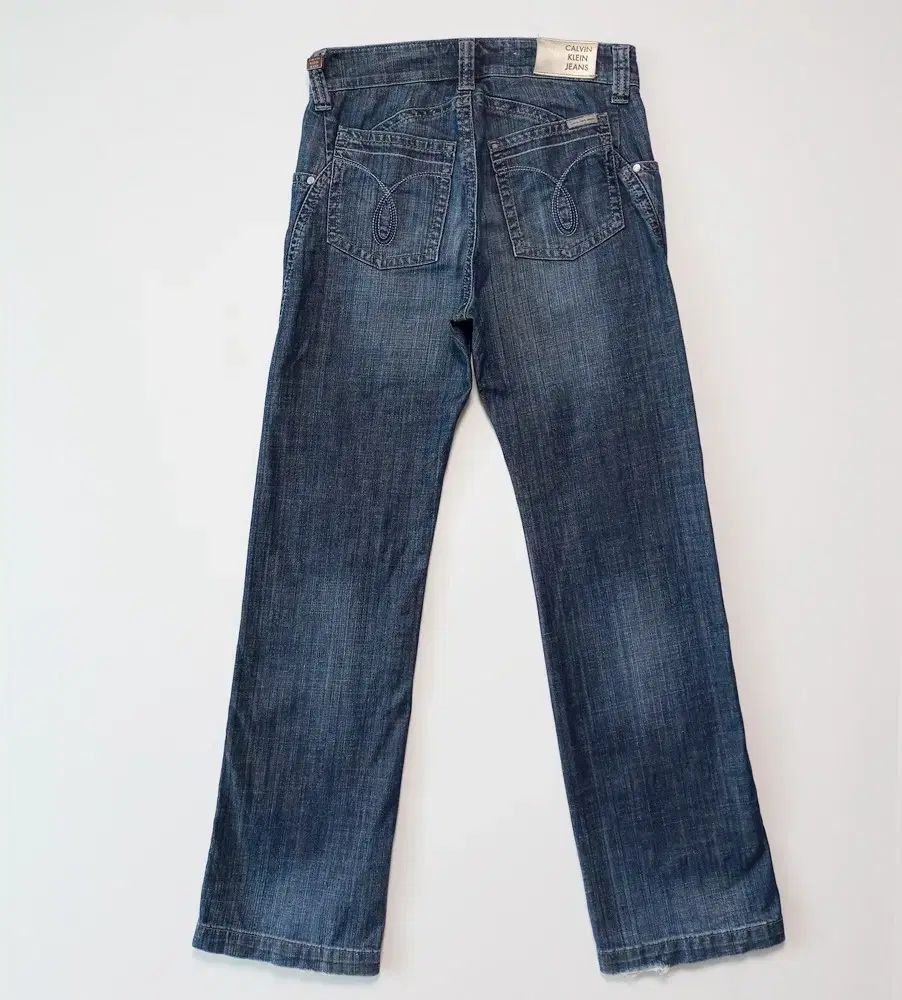 Calvin Klein Jeans （25） ストレートデニムジーンズ ブルー