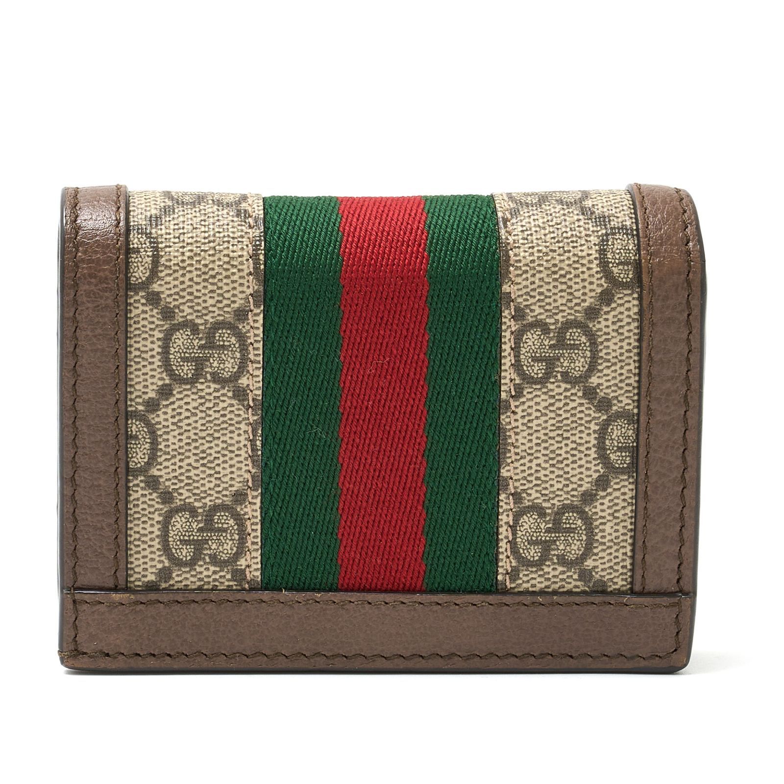 GUCCI グッチ 〔オフィディア〕GG カードケース(コイン＆紙幣入れ付き  
