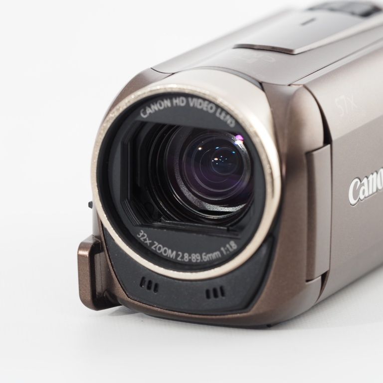Canon デジタルビデオカメラ iVIS HF R52 ブラウン 光学32倍