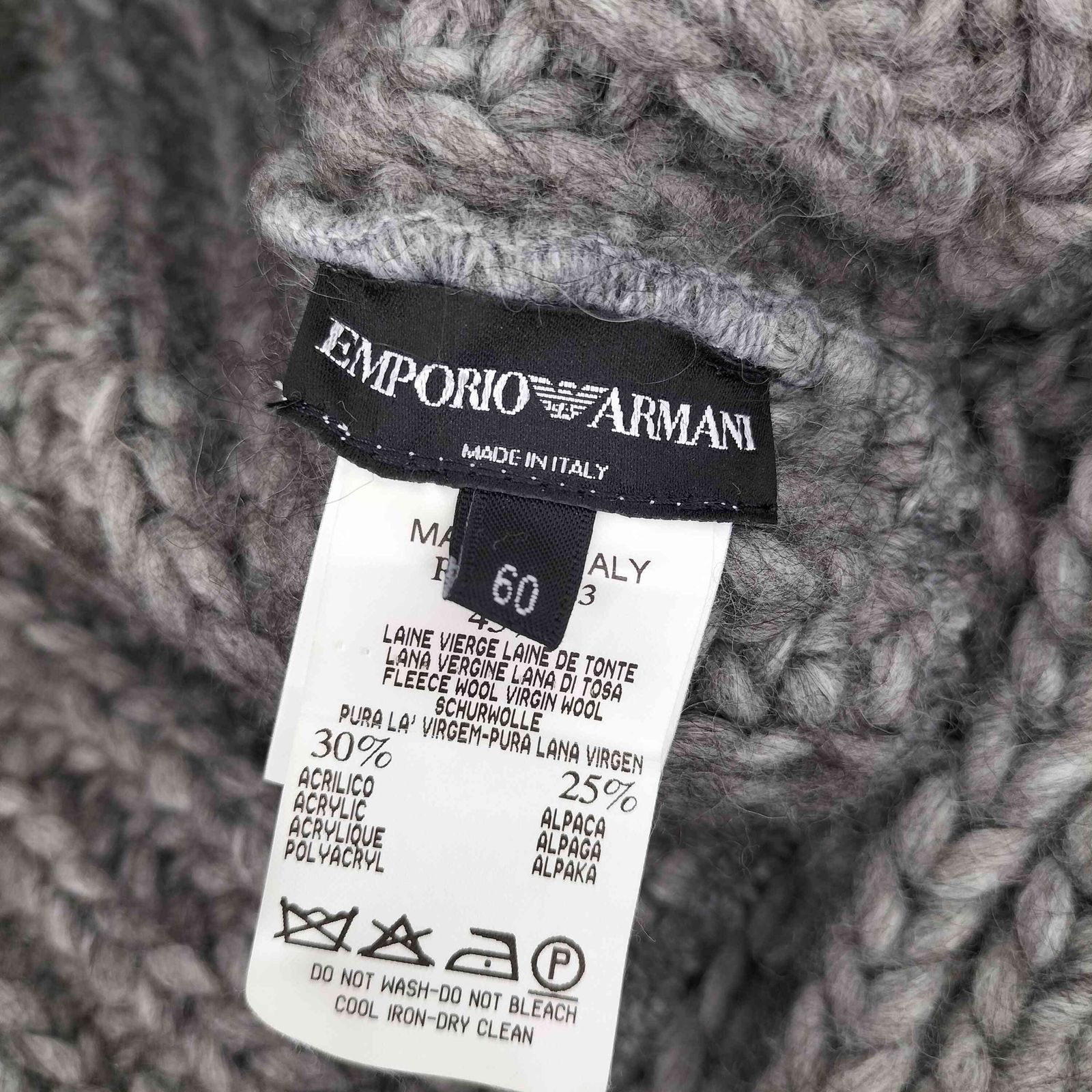 合馬公式アカウント1　ARMANI COLLEZIONI 毛皮 イタリア製 ARMANI EXCHANGE (アルマーニ エクスチェンジ) AXロゴ チャン