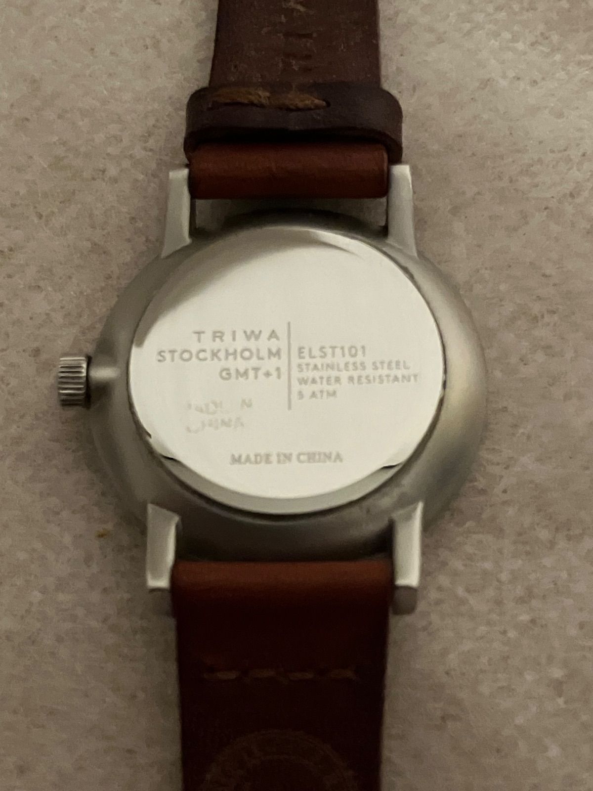 【新品未使用】TRIWA エルバ レディース 腕時計 ホワイト Amazon | トリワ Triwa ELST102.EM021414 ELVA（エルバ
