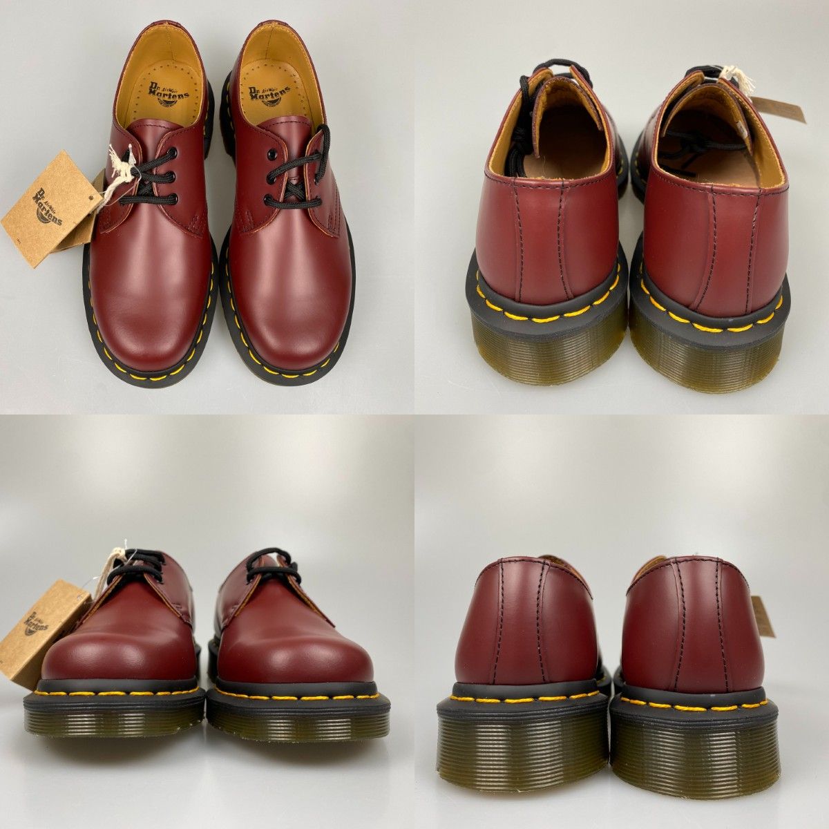 Dr.Martens ドクターマーチン 3 ホール シューズ 24 cm 146159 チェリーレッド