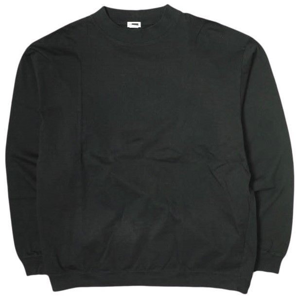 H BEAUTY&YOUTH エイチ ビューティーアンドユース 日本製 MELLOW COTTON MOCK NECK TOPS モックネックロングスリーブTシャツ  1212-299-7809 M BLACK 長袖 トップス g19058 - メルカリ