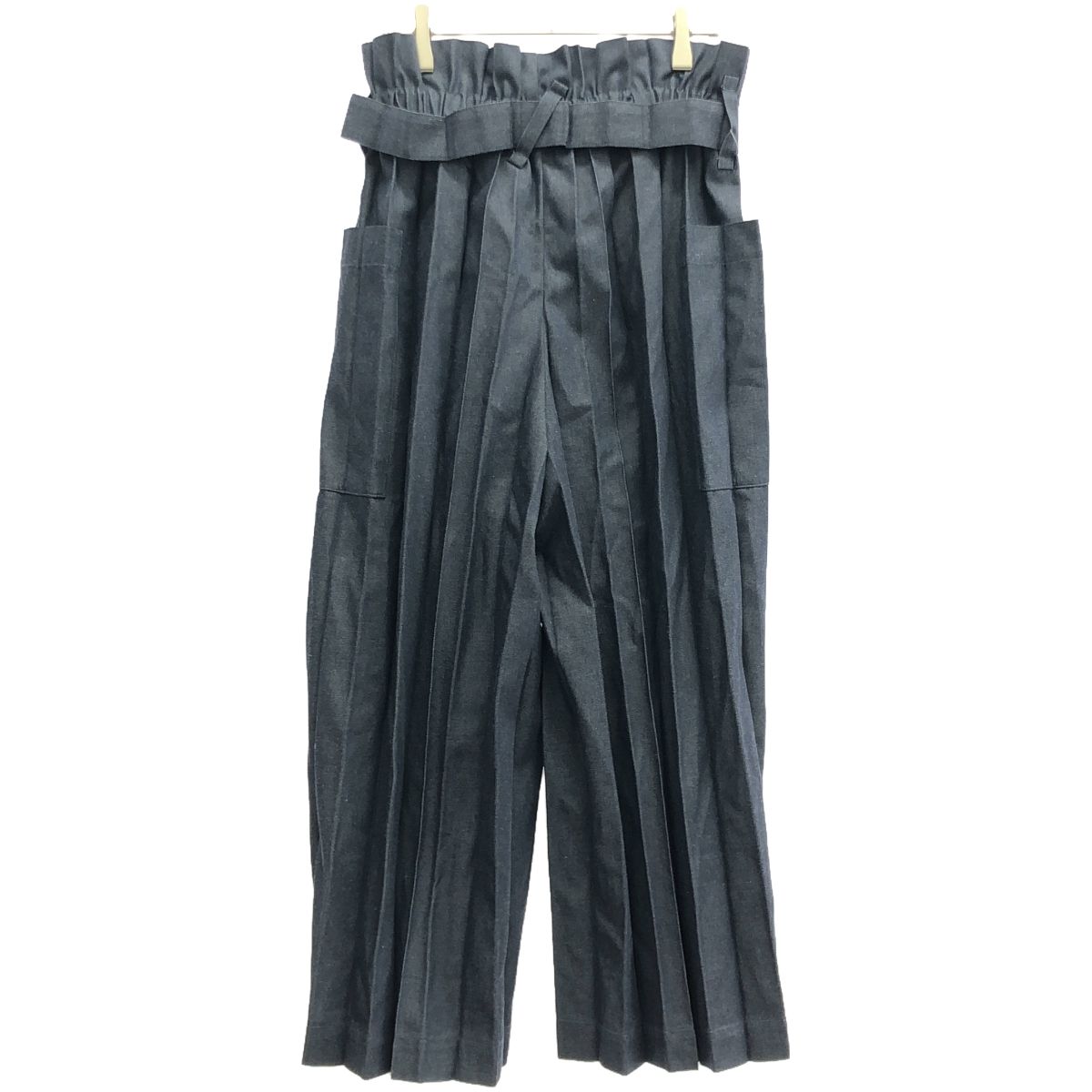 me ISSEY MIYAKE ミーイッセイ ミヤケ 24SS REmeTEX PLEATS DENIM PT