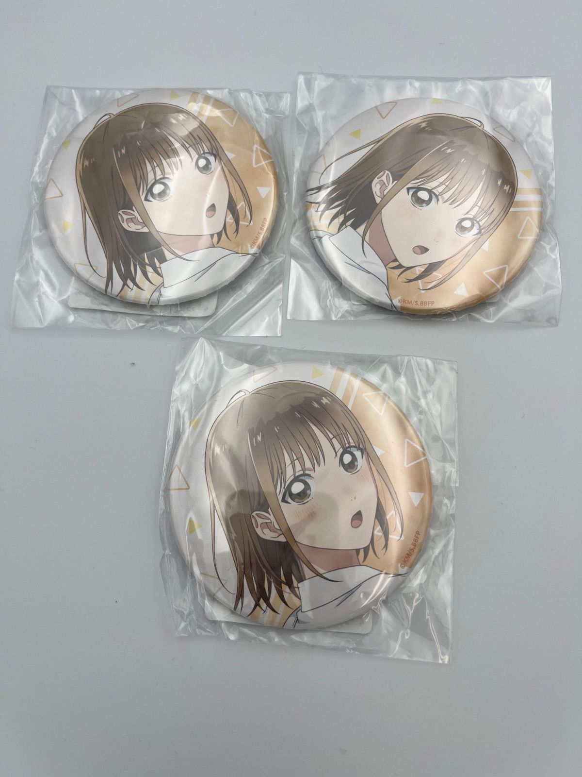 アオのハコ くじ引き堂 缶バッジ 鹿野千夏 3個セット - メルカリ