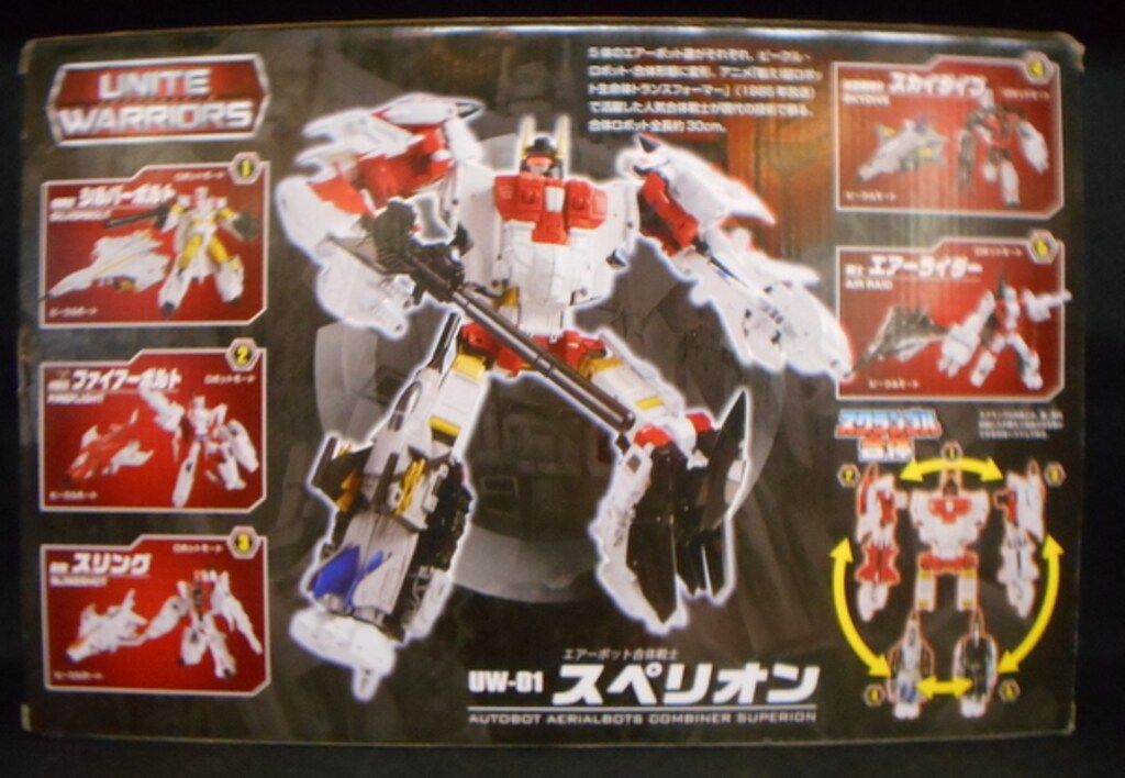 Botboy【中古】トランスフォーマー　ユナイトウォリアーズ　スペリオン トランスフォーマー ユナイトウォリアーズ スペリオン Botboy中古