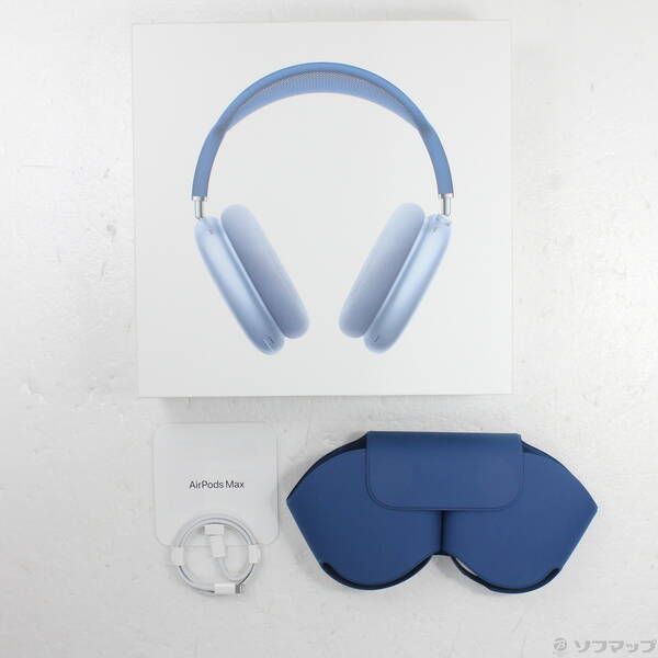 中古品〕 AirPods Max スカイブルー MGYL3J／A【262】 - メルカリ