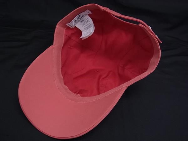 HERMES ピンク キャップ Hモチーフ 58 2025ss HERMES ローズセピア キャップ セレナノーティック 58