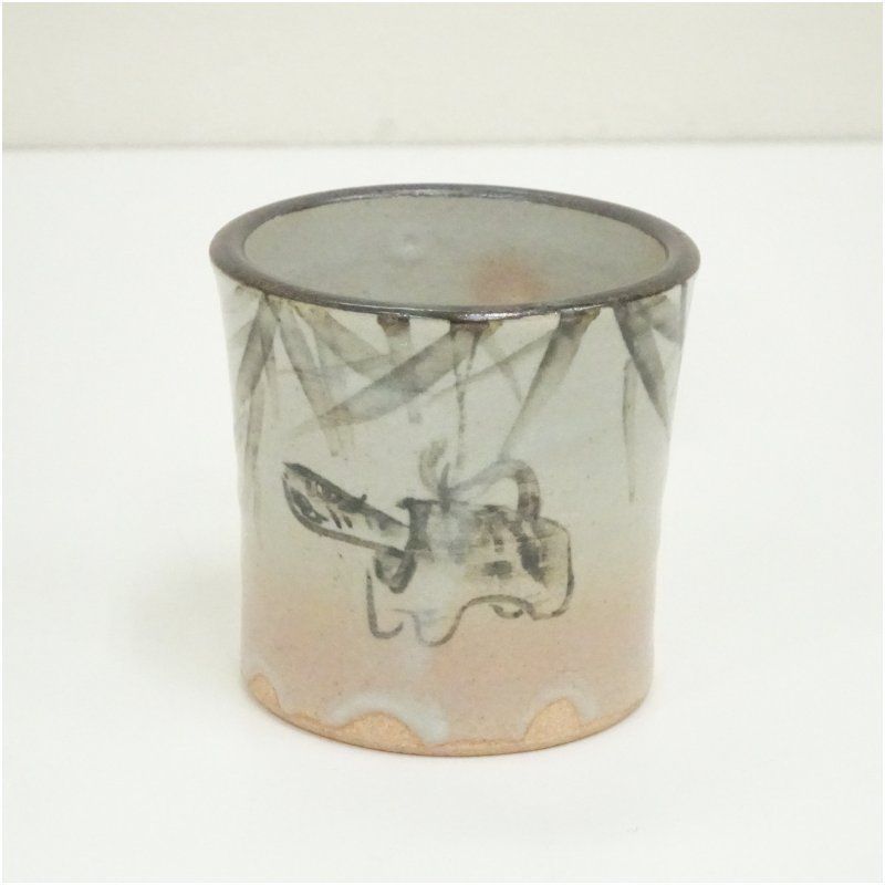 茶道具　蓋置　吉向十三軒　干支亥 吉向焼 八代 吉向十三軒造 干支寅蓋置（共箱） 蓋置き 茶道 道具