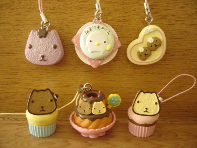 ♯Gam19EZカピバラさんすてきなお菓子ストラップ6種 ♯Gam19EZカピバラさんすてきなお菓子ストラップ6種 - メルカリ