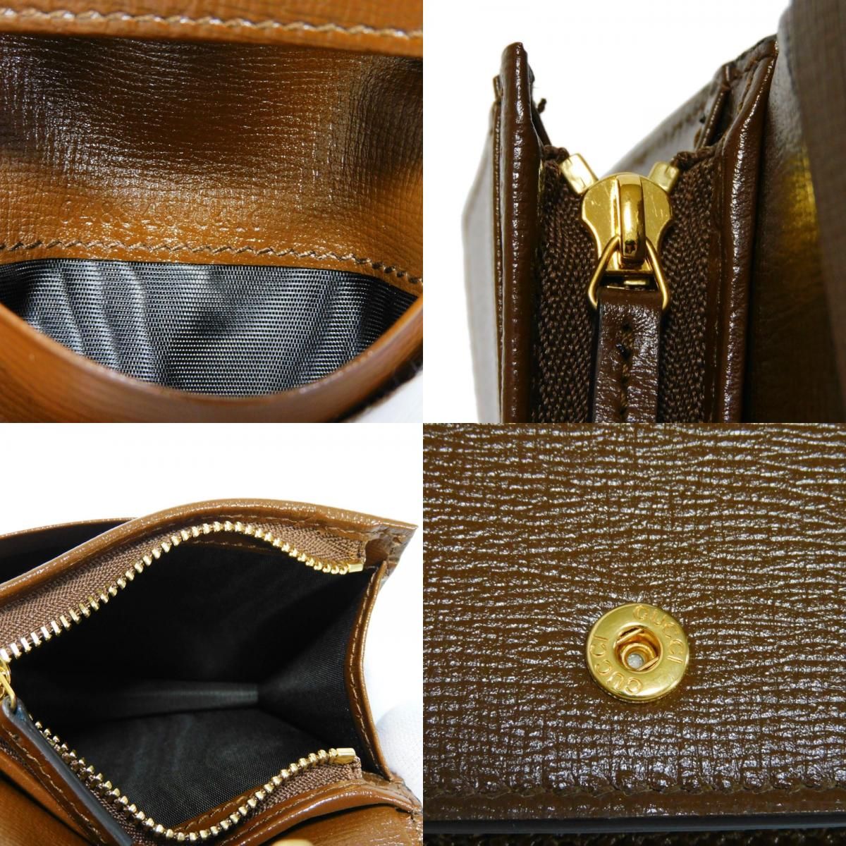 【専用出品です】GUCCI 二つ折り財布　ハートロゴ コンパクトウォレット GUCCI グッチ ハート ロゴ コンパクト ウォレット スナップボタン