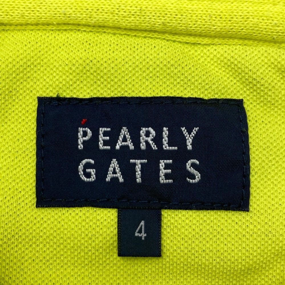 PEARLY GATES 蛍光イエロー ワンピース サイズ0 PEARLY GATES 蛍光イエロー ワンピース サイズ0