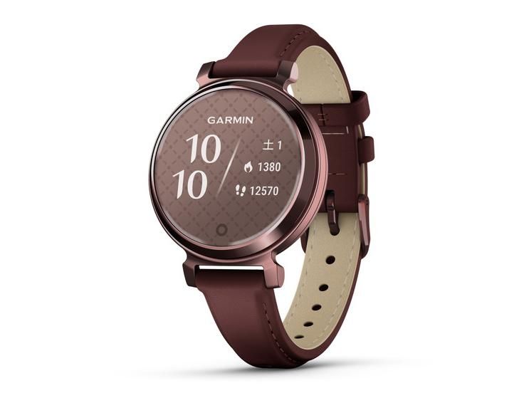 2営業日で発送 GARMIN ガーミン 0100283951 010-02839-51 Suica対応 Lily 2 Classic リリー2 クラシック スマートウォッチ Mulberry Leather Dark Bronze
