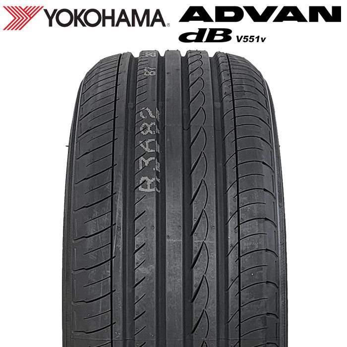 3月下旬入荷 【2025年製】 送料無料 YOKOHAMA 215/50R17 91V ADVAN dB V551V アドバン デシベル ヨコハマタイヤ ノーマルタイヤ 夏タイヤ サマータイヤ 1本