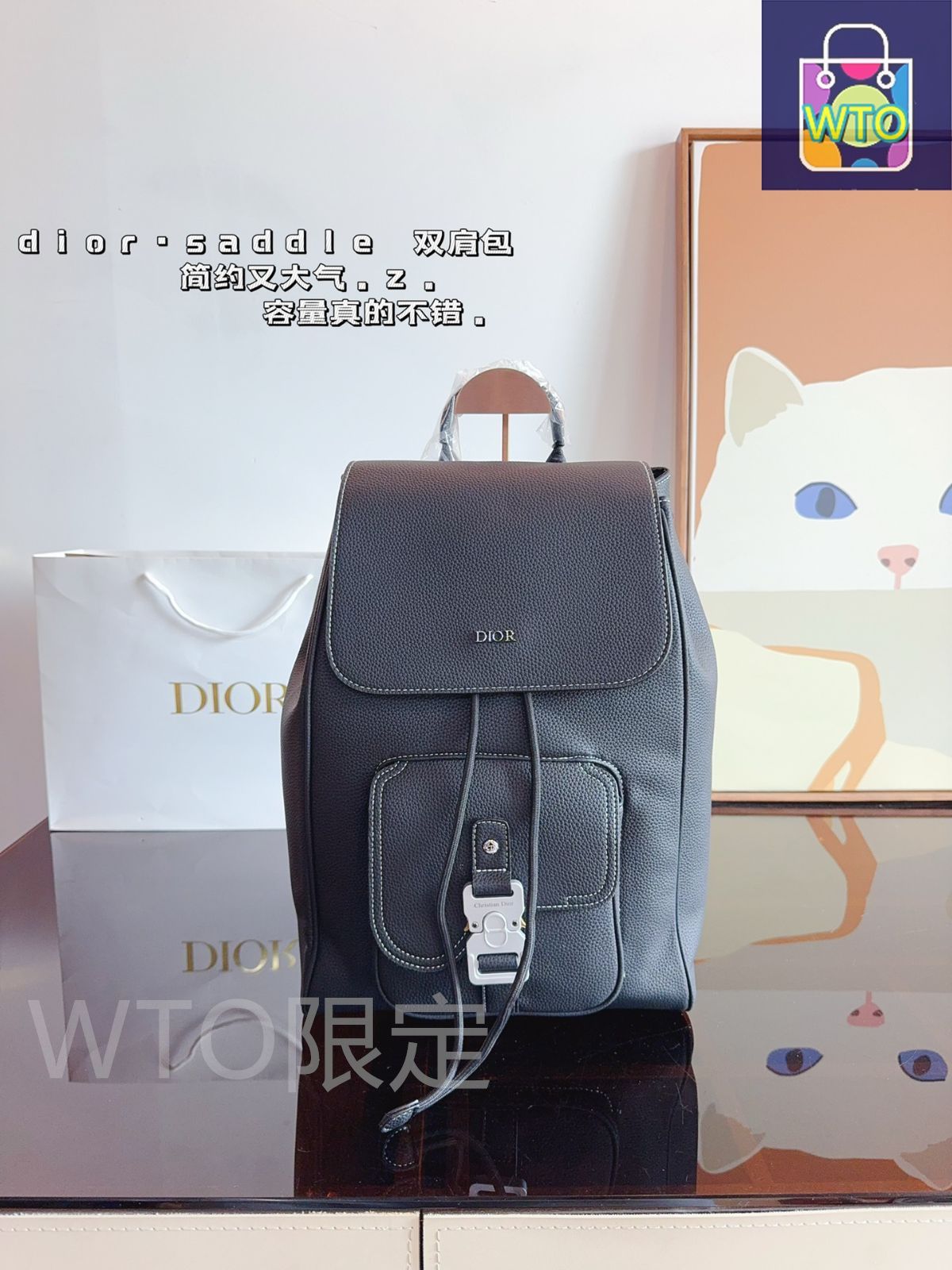 ディオールのショルダーバッグ、すなわちハンドバッグのバッグ