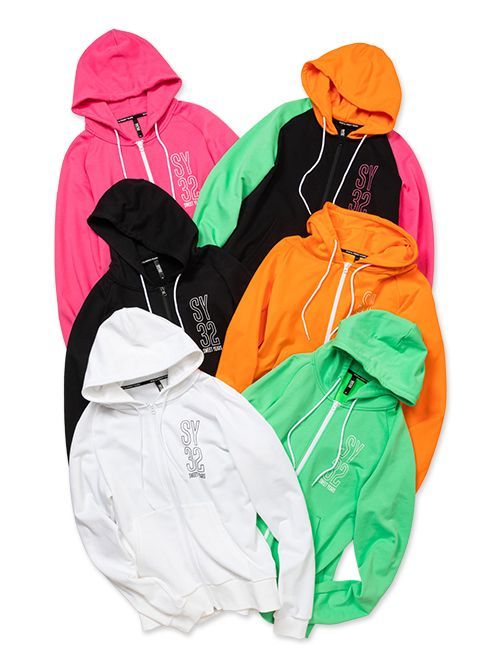 SY32 by SWEET YEARS ジップパーカー メンズ ブランド おしゃれ