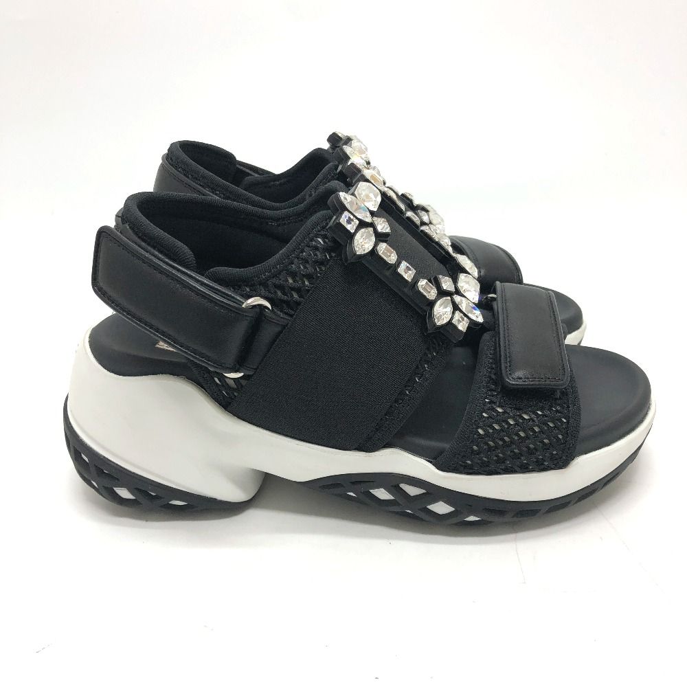 ROGER VIVIER ロジェヴィヴィエ サンダル ストラスバックル