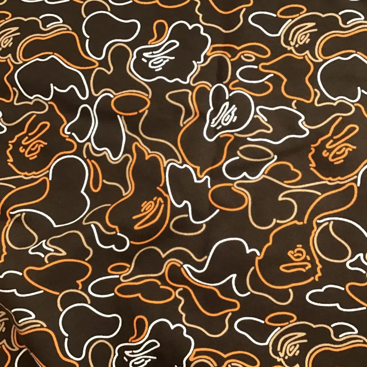 ☆XL☆ Neon camo 長袖 スウェット a bathing ape BAPE sweat shirt 