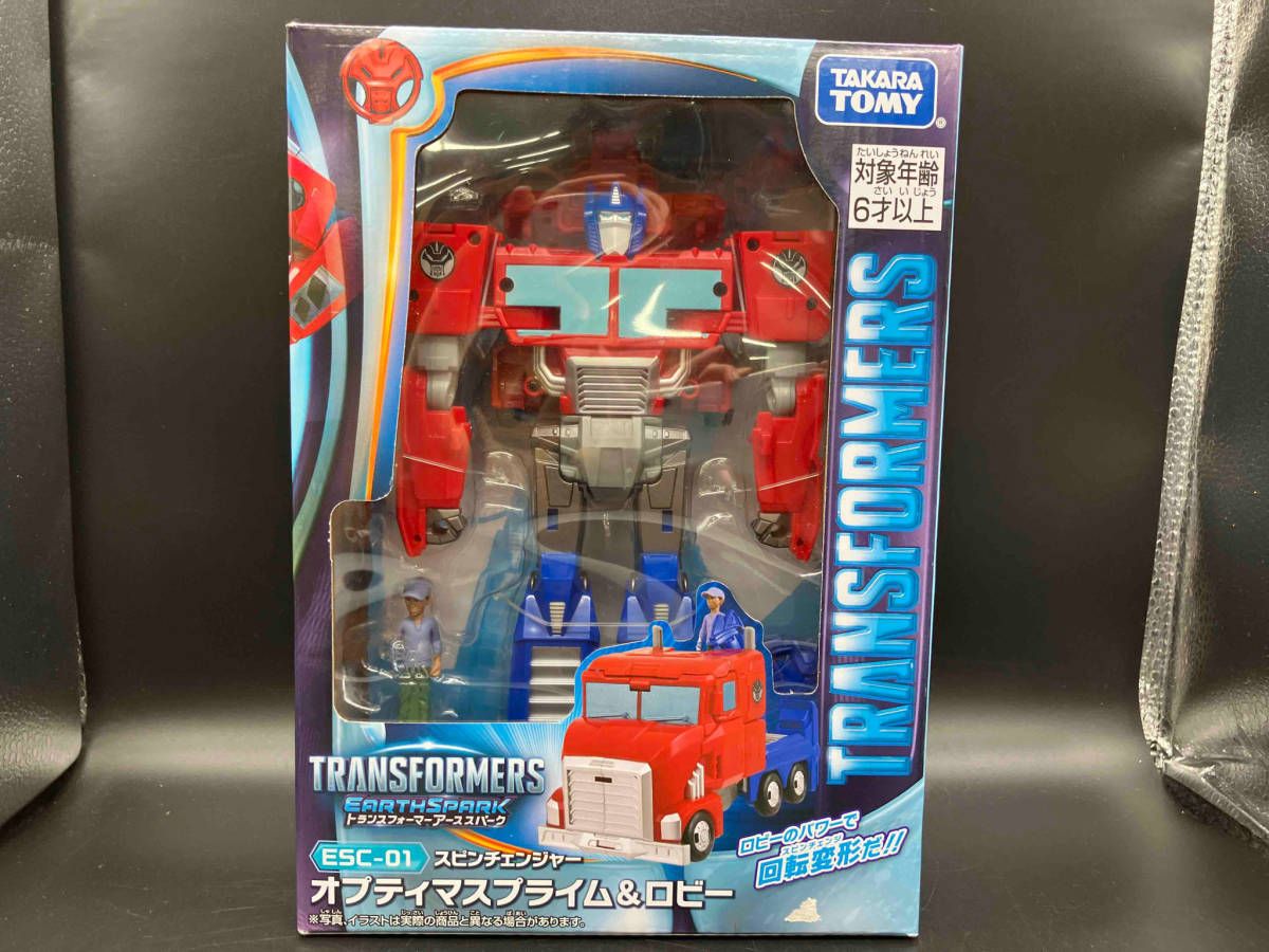 トランスフォーマー アーススパークスピンチェジャーオプティマスプライム＆ロビー ヨドバシ.com - タカラトミー TAKARATOMY トランスフォーマー