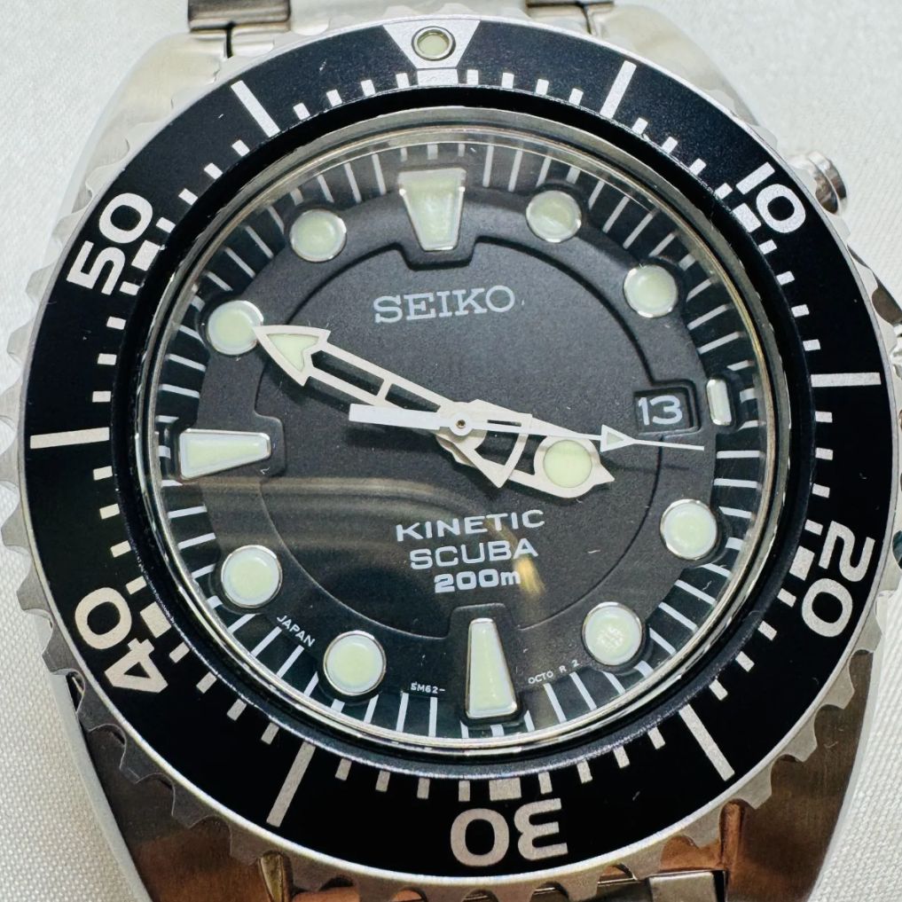 セイコー SEIKO キネティック KINETIC スキューバ 200M SEIKO セイコー