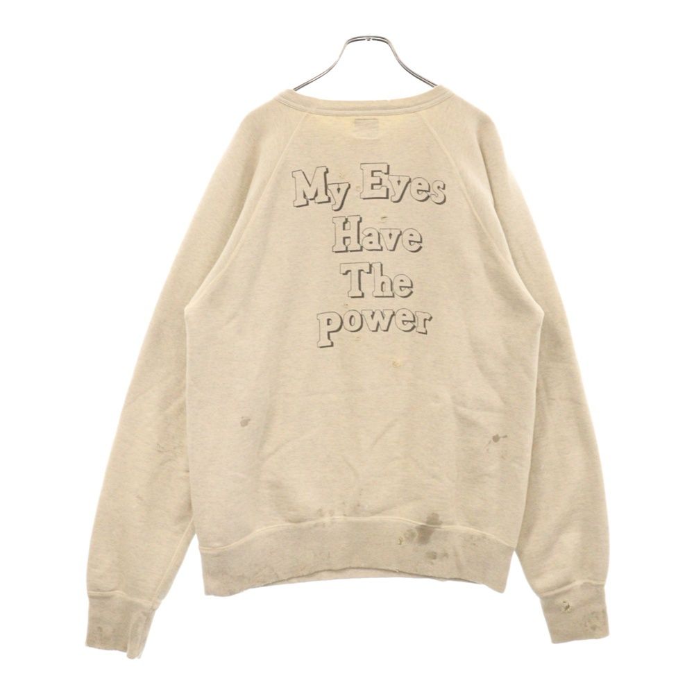 SAINT MICHAEL (セントマイケル) 21SS GOOD EYE RAGLAN SWEAT グッド  