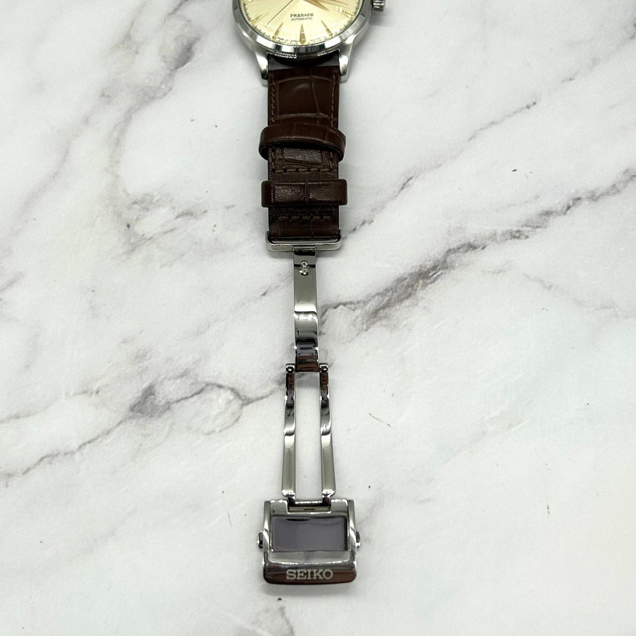 極美品】 SEIKO PRESAGE セイコー プレザージュ 自動巻き 4R35-01T0 