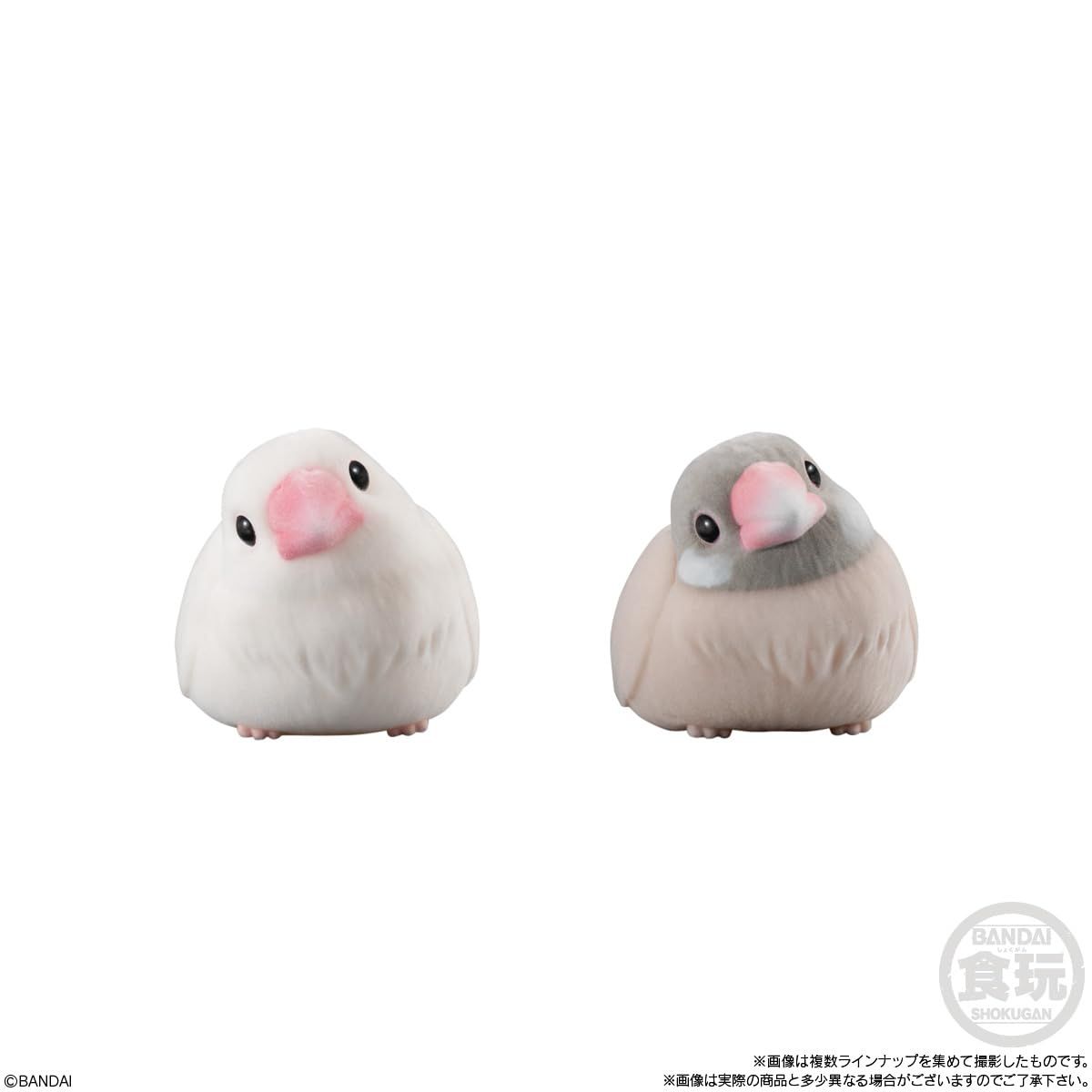 てのりふれんず 鳥 フィギュア 食玩 バンダイ(BANDAI) もふもふ てのり