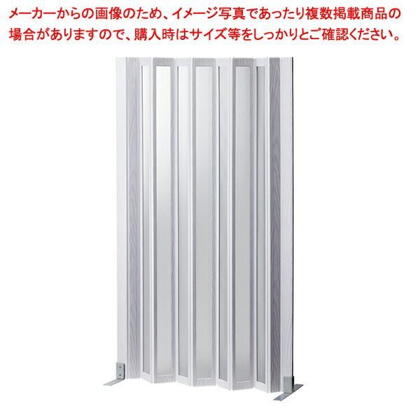 パネルパーテーション W90×H150 半透明 ホワイトウッド 61-783-78-3