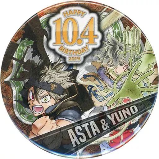 名場面ジオラマフィギュア バースデイ缶バッジ ブラッククローバー