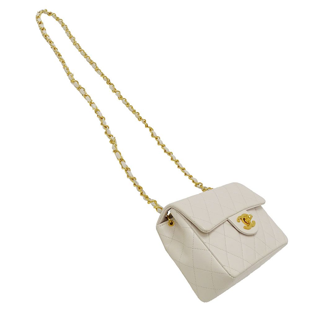 CHANEL マトラッセ ラムスキン ミニチェーンウォレット ショルダーバッグ シャネル CHANEL バッグ レディース ブランド ショルダーバッグ