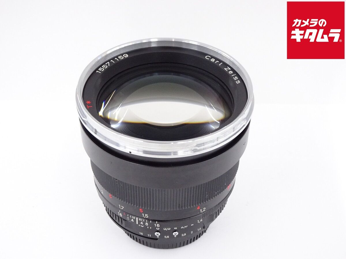 並品 コシナ ツァイス PLANAR T* １.４|８５ ZF