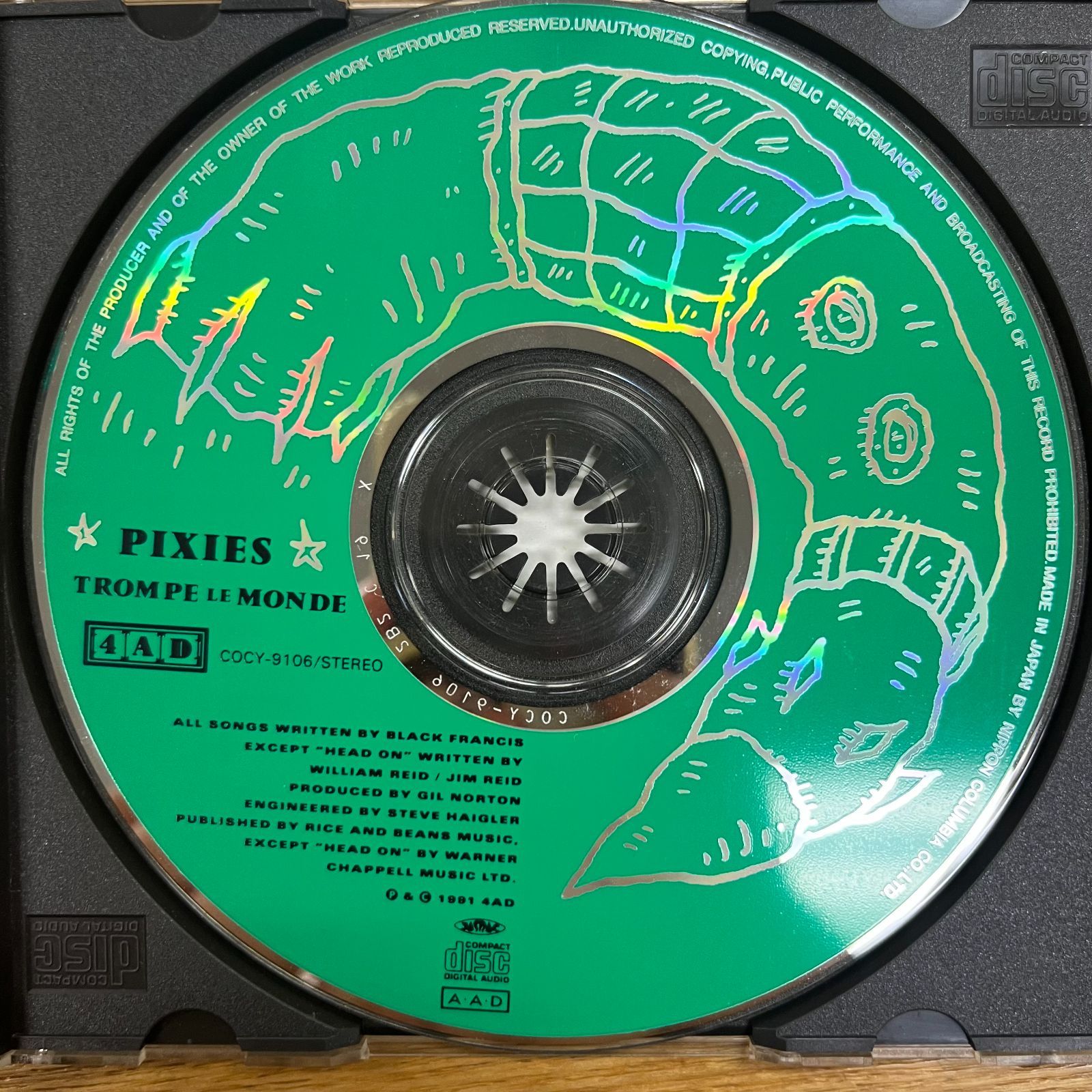 【非売品】 february6⭐︎貴重レアCD⭐︎記念ディスク⭐︎ ピクシーズ Pixies 世界を騙せ TROMP LE MONDE 帯付き 初回CD